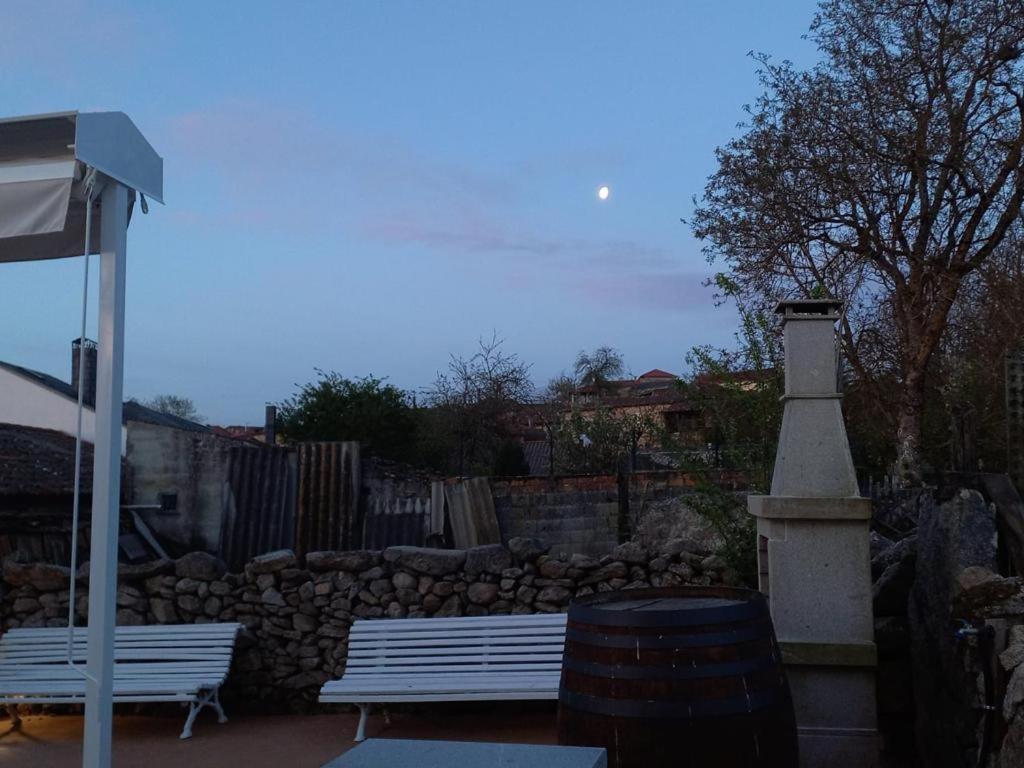 Pensión O Corazón da Ribeira Sacra La Teijeira Exterior foto